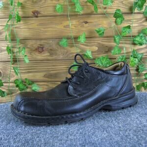 Dockers‎ Men's Sneaker Black Leather Size 8 Medium Gently Used 2025